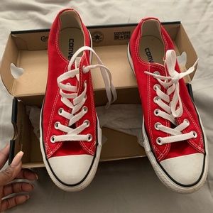 Red low top chucks size 9!!!